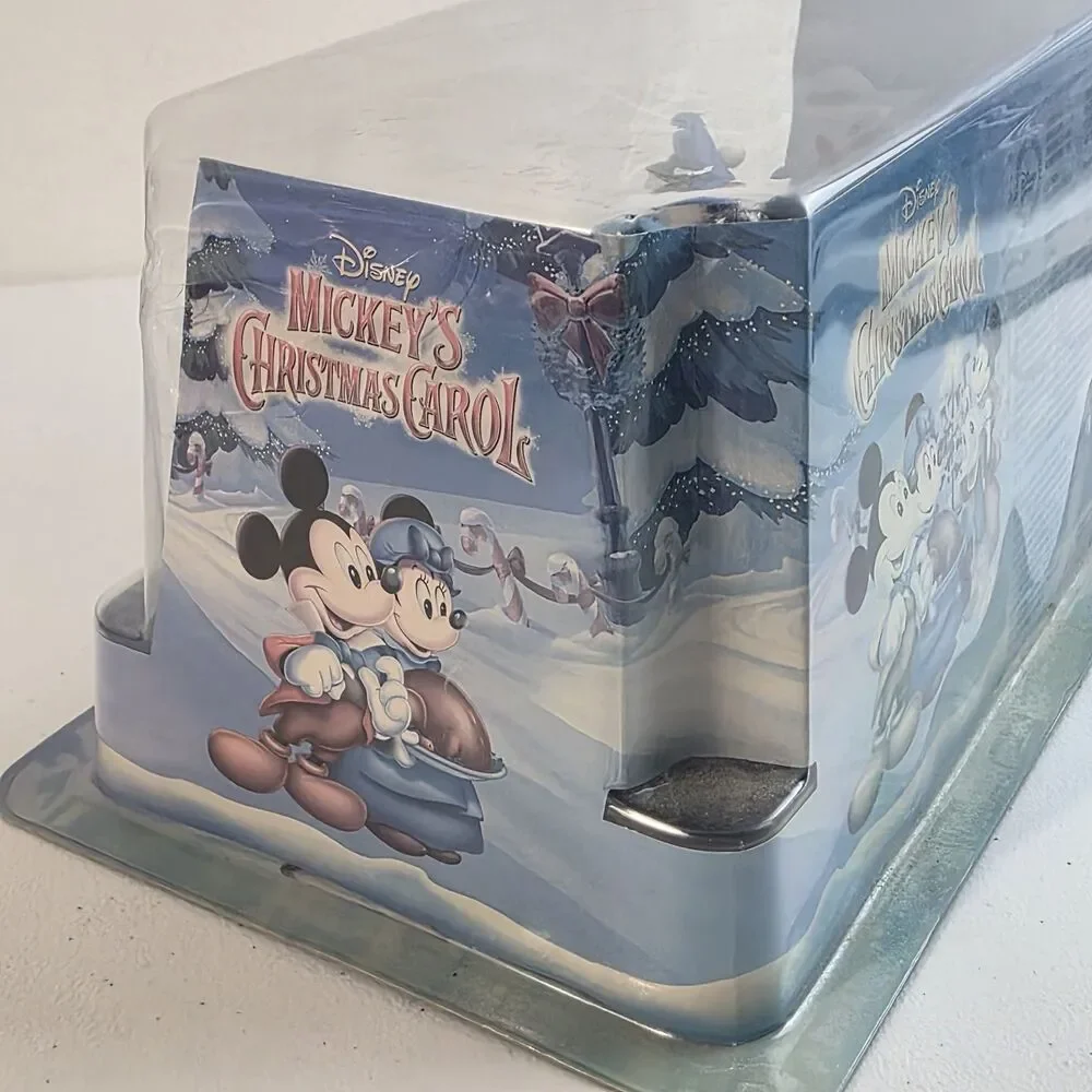 Official Disney Mickey's Christmas Carol Figurine Playset New In Box Special Ed